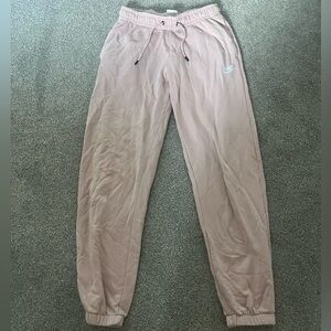 Pink Nike sweatpants